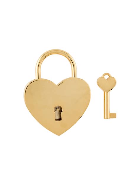 Yves Saint Laurent Heart Lock and Key 